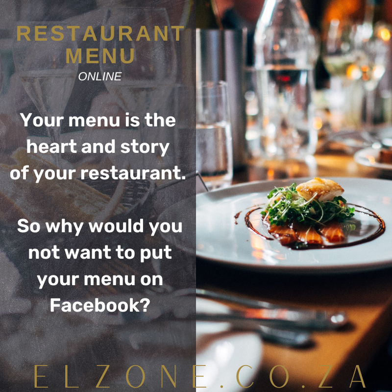 Why your restaurant menu should be online